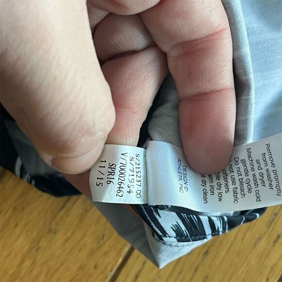 Athleta Women's 2XS Blue Ikat Skort Golf Tennis Elastic Waistband - Picture 8 of 8